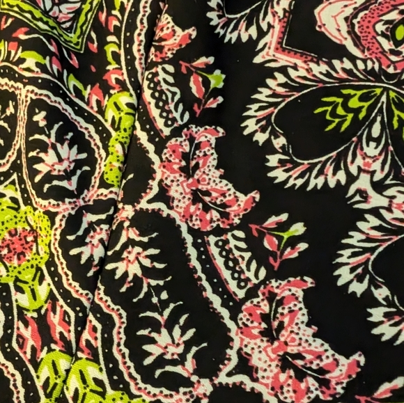 Organic Flower Print Dress - Picture 4 of 6